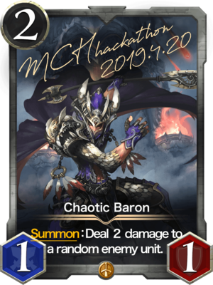 Chaotic Baron 110600001